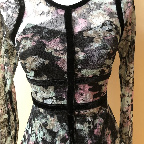 Fire Los Angeles floral sheer dress - Picture 4 of 8